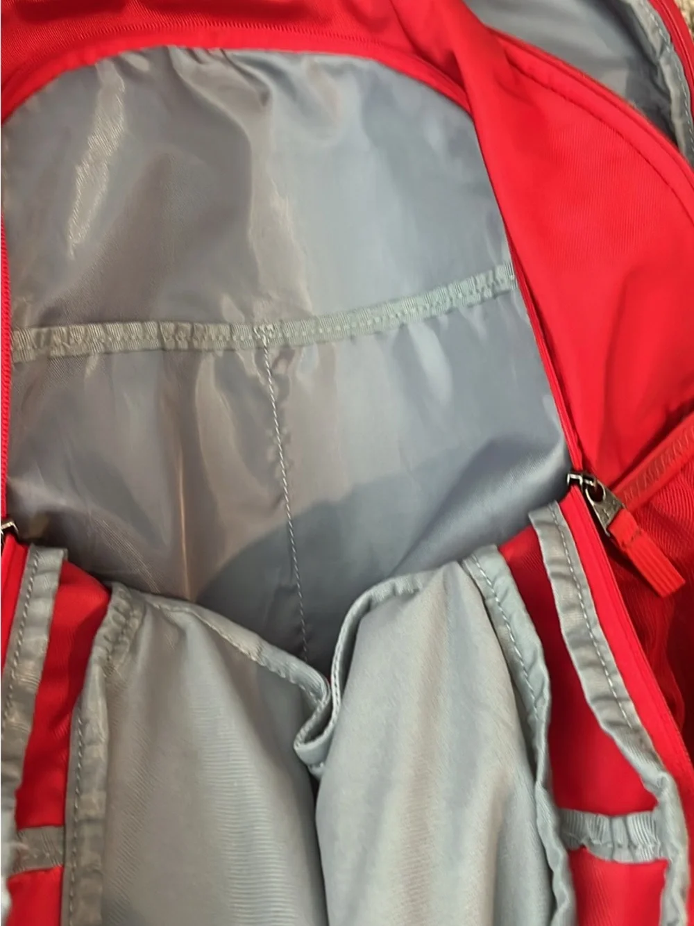 Under Armour Red Storm Backpack with White Logo